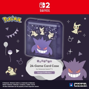 Cutie depozitare jocuri HORI 24-Game Card Case Gengar Mimigma Nintendo Switch - Img 4