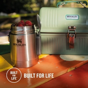 Cutie pentru pranz Stanley 1913, 0.53L, design clasic, otel inoxidabil - Img 5
