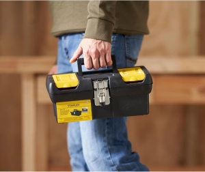 Cutie unelte Stanley 12,5 Millenium, 31,8x17,8x13cm, cu organizator - Img 3