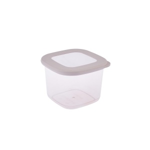 Cutii de depozitare Karaca Forbs 500 ml, 12 buc, culoare crem, plastic - Img 5