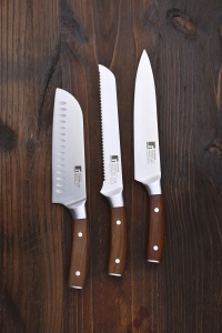 Cutit de Bucatarie BERGNER Wolfsburg 20 cm, Inox, Maner Haya - Img 7