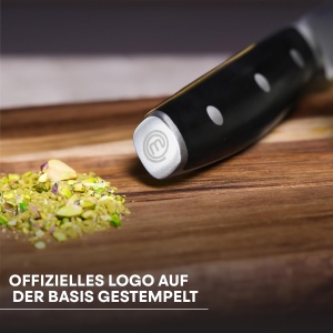 Cutit de bucatarie MasterChef, 20cm, din otel inoxidabil, super ascutit - Img 6