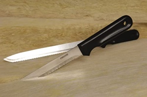 Cutit de izolatie Fiskars, lungime totala: 42 cm, otel inoxidabil, negru, K20, 1001626 - Img 11
