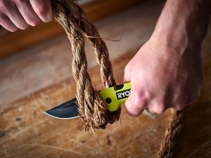 Cutit pliabil RYOBI, Drop Point, otel inoxidabil, maner nylon - Img 2