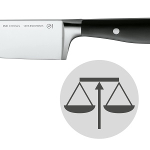 Cutit Santoku WMF Grand Class 33 cm, Klinge 18 cm, Fabricat in Germania - Img 8