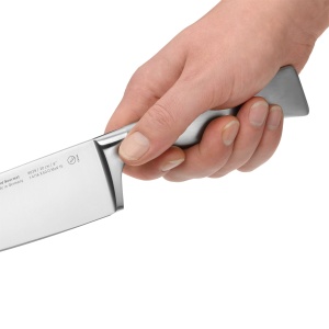 Cutit Santoku WMF Grand Gourmet 32 cm, Fabricat in Germania, Cutit forjat, taietura de performanta, lama speciala din otel, lama 18 cm - Img 7