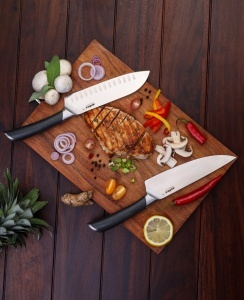 Cutit Santoku Zyliss Comfort Pro 18 cm, otel inoxidabil german, maner ergonomic - Img 14