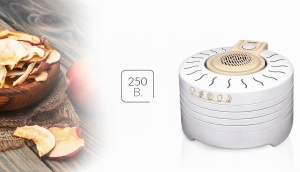 Dehidrator MPM MSG-03, 4 Tava, 250W, Alb - Img 4