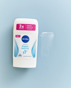 Deodorant NIVEA Fresh Natural 50 ml pentru femei, 48h protectie, fara alcool - Img 2