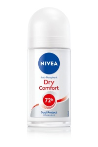 Deodorant Roll-on NIVEA Dry Comfort 6 x 50 ml, Anti-Transpirant, 72h Protectie - Img 2