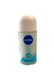 Deodorant Roll-on NIVEA Dry Comfort Fresh 6 x 50 ml, 72h Protectie, Fara Alcool