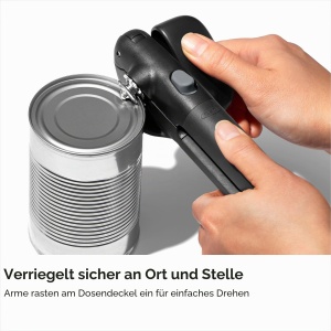 Deschizator de conserve OXO Good Grips cu maner moale si rucsftos - Img 3