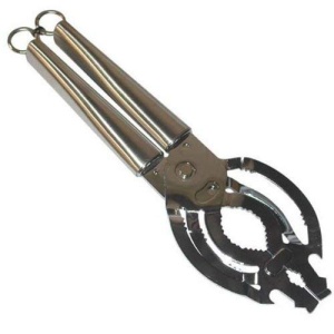 Deschizator de sticle Lagostina 71036 din otel inoxidabil, ergonomic, 25 ani garantie - Img 3
