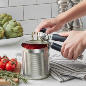 Deschizator multifunctional KitchenAid, 21.6 cm, negru, 2-in-1 - Img 2