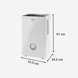 Deshumidificator BLACKDECKER BXDH20E, 20Lzi, HEPA 13, pentru spatii de 40 m - Img 9