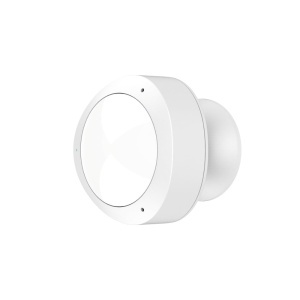 Detector de miscare Wi-Fi Hama cu alarma si lumina, 10m, alb