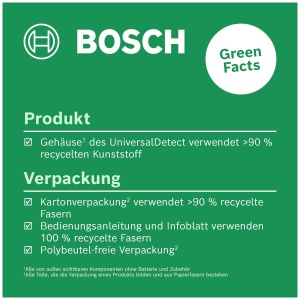 Detector de obiecte Bosch UniversalDetect, adancime 10 cm, 3 moduri de detectie - Img 3