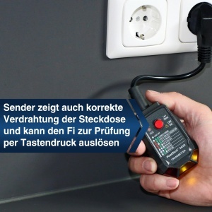 Detector de sigurante si circuite PeakTech 3432 testare tensiune fara contact tester pentru prize 230V - Img 5