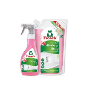 Detergent anti-calcar Frosch cu otet de zmeura, 0.5 l - Img 4
