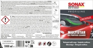 Detergent auto SONAX PROFILINE MultiStar 1L - Putere de curatare, formula delicata - Img 2