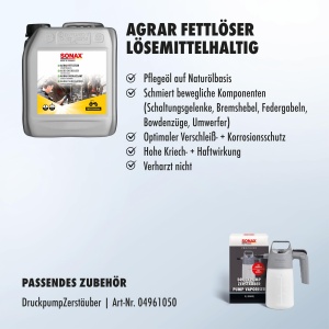 Detergent de grasimi SONAX AGRAR, 5 Litri, pentru curatare eficienta - Img 3