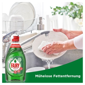 Detergent de vase Fairy Original, 8x900 ml, ultra concentrat, putere de curatare ridicata - Img 3