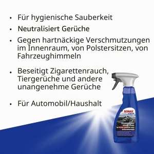 Detergent interior auto SONAX XTREME 500 ml pentru igiena habitaclului - Img 3