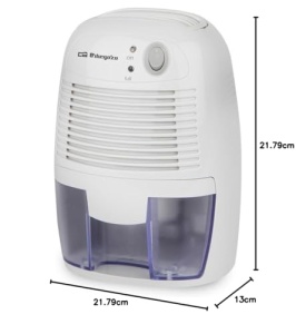 Dezumidificator compact Orbegozo DH 250, 0.5L, 27W, tehnologie Peltier - Img 7