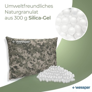 Dezumidificator Wessper AquaDryer, 300g, reutilizabil, culoare camuflaj - Img 3