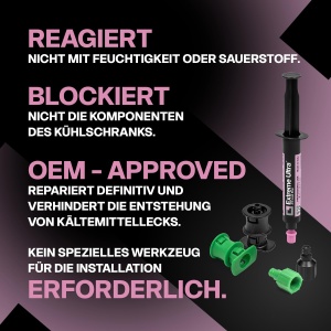 Dichtungsmittel Errecom Extreme Ultra - 6 ml, pentru Klimaanlagen, cu adaptoare incluse - Img 3