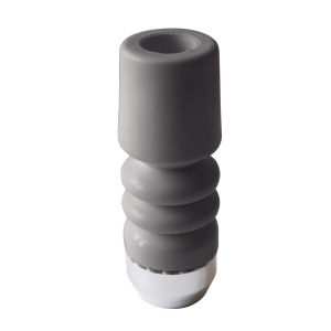 Difuzor ajustabil Rayen 0830.03, PVC, gri, 10 cm x 3,5 cm