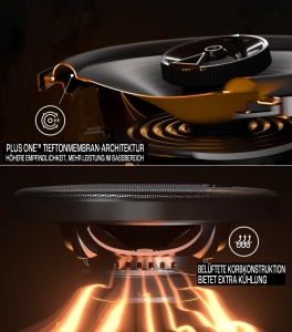 Difuzor auto JBL Club 964M Gen 3.3-Way Oval de la Harman Kardon: Un upgrade superior pentru difuzoare auto 6x9: 85W RMS 255W max, sensibilitate ridicata, bas intens si raspuns impunator la frecventa inalta - Img 4
