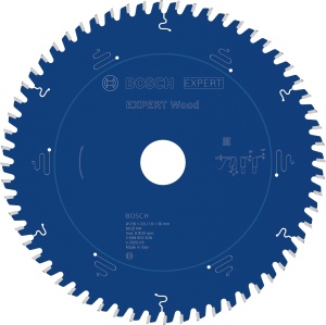 Disc Saw Blade Bosch EXPERT Wood 216mm, T60, pentru Lemn si Materiale Compozite