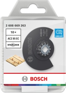 Disc Segmentat Bosch ACZ 85 EC pentru Lemn si Plastic, 85 mm, 10 bucati - Img 2
