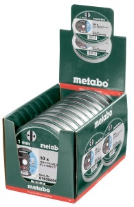Discuri de taiere Metabo SP 115 x 1,0 mm Inox, 10 bucati, pentru otel inoxidabil - Img 2
