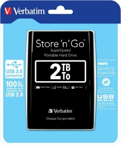 Discuri externe Verbatim Store n Go, 2 TB, USB 3.0, negru - Img 3