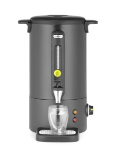 Dispenser bauturi calde HENDI UNIQ, 9L, inox, negru - Img 5