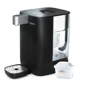 Dispenser de apa BRITA YOURCE mini, 4 litri, negru, cu selectie temperatura