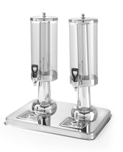 Dispenser de Suc HENDI, 6L, Polycarbonat, Inox 188, Cu Racitor - Img 5