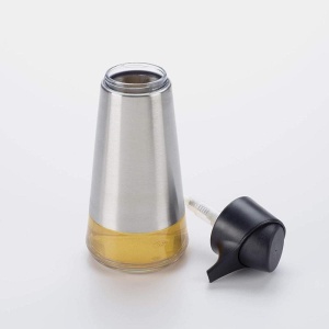 Dispenser pentru Sapun OXO Good Grips din Otel Inoxidabil, 425 ml - Img 4