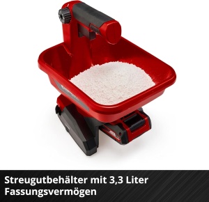 Dispersor Universal Einhell GE-US 18 Li, Capacitate 3.3L, 5m Latime, 18V - Img 7