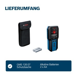 Dispozitiv de Localizare Bosch Professional GMS 120-27, Detectie Metal, 120mm - Img 6