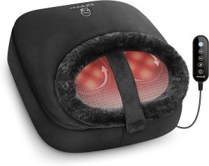 Dispozitiv de masaj pentru picioare COMFIER, 2-in-1, cu caldura, 8 noduri de masaj