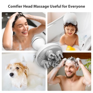 Dispozitiv de Masaj pentru Scalp COMFIER, Wireless, 4 Moduri, Waterproof - Img 5