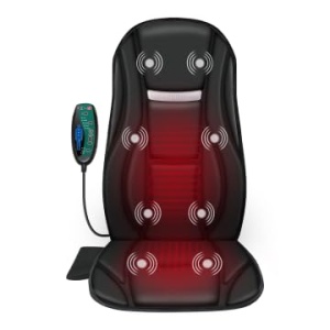 Dispozitiv de masaj pentru spate si gat Snailax cu vibratii si caldura
