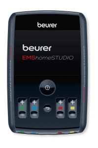 Dispozitiv de stimulare musculara Beurer EM 95 EMS homeSTUDIO, dispozitiv de antrenament EMS de ultima generatie pentru acasa cu aplicatie si antrenor virtual, inclusiv mansete si electrozi - Img 4