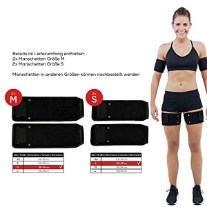 Dispozitiv de stimulare musculara Beurer EM 95 EMS homeSTUDIO, dispozitiv de antrenament EMS de ultima generatie pentru acasa cu aplicatie si antrenor virtual, inclusiv mansete si electrozi - Img 14