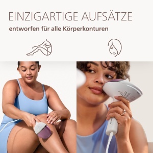 Dispozitiv IPL pentru indepartarea parului Philips Lumea 8000 BRI93400, 2 aplicatoare, utilizare acasa - Img 4