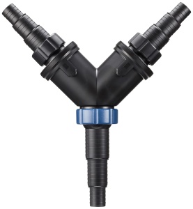 Distribuitor de apa OASE 56668 Y-Verteiler 1 12 Zoll, negru, cu 2 iesiri reglabile - Img 3
