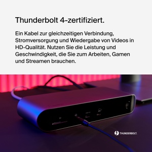 Docking Station Belkin Thunderbolt 4 Dock Pro, 90W, 12 porturi, negru - Img 7